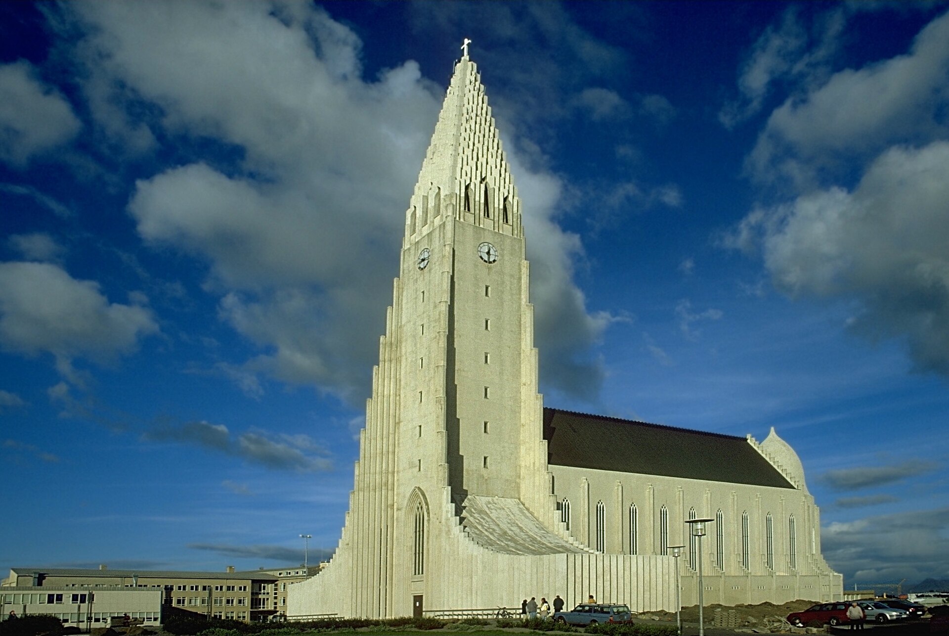 Hallgrimskirkja landmark in Reykjavik